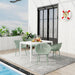4 Pack Lounge Chair Set With Long Table Home Essentials