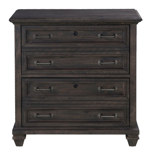 Sutton Place - Lateral File - Weathered Charcoal Magnussen Furniture