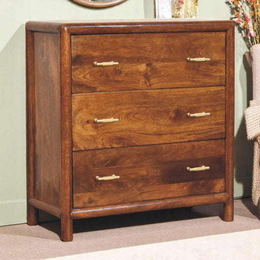 Regency - 3 Drawer Chest - Brown Artisan Furniture
