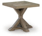 Laguna Heights - Square End Table - Beige Signature Design by Ashley®