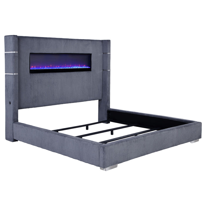 Judah - Flame Visualizer Bed Furniture Max