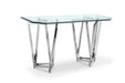 Lenox Square - Rectangular Sofa Table - Chrome Magnussen Furniture