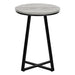 Accent Table, Side, Round Contemporary & Modern Modern Design 8th Street