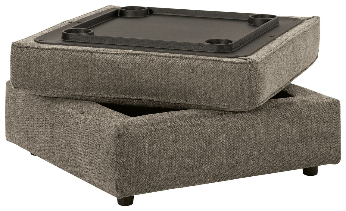 O'Phannon - Ottoman With Storage - Putty Signature Design by Ashley®