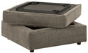 O'Phannon - Ottoman With Storage - Putty Signature Design by Ashley®