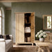 Fable - 2 Door Storage Cabinet - Light Natural Brown Jennifer Taylor Home