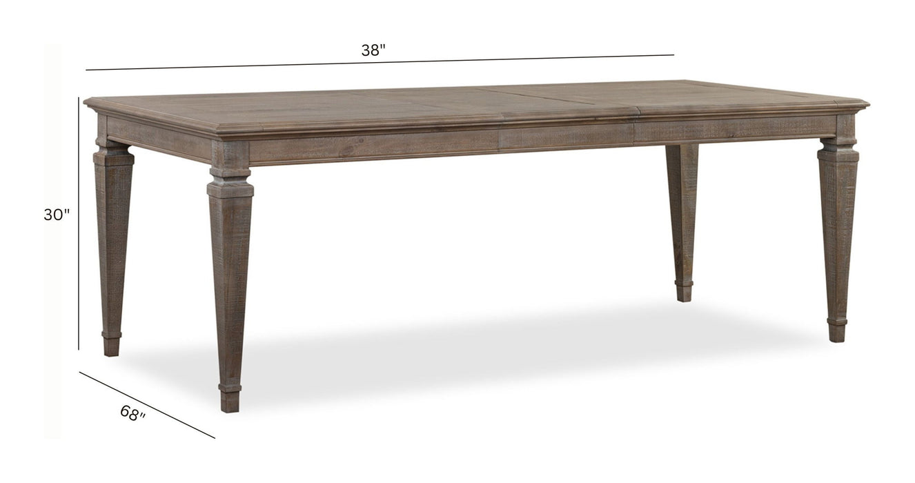 Lancaster - Rectangular Dining Table - Dovetail Gray Magnussen Furniture
