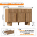 Curved Credenza, Wide Storage Cabinet For Dining Room Home Essentials