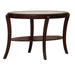Table With Tempered Glass Shelf Home Essentials