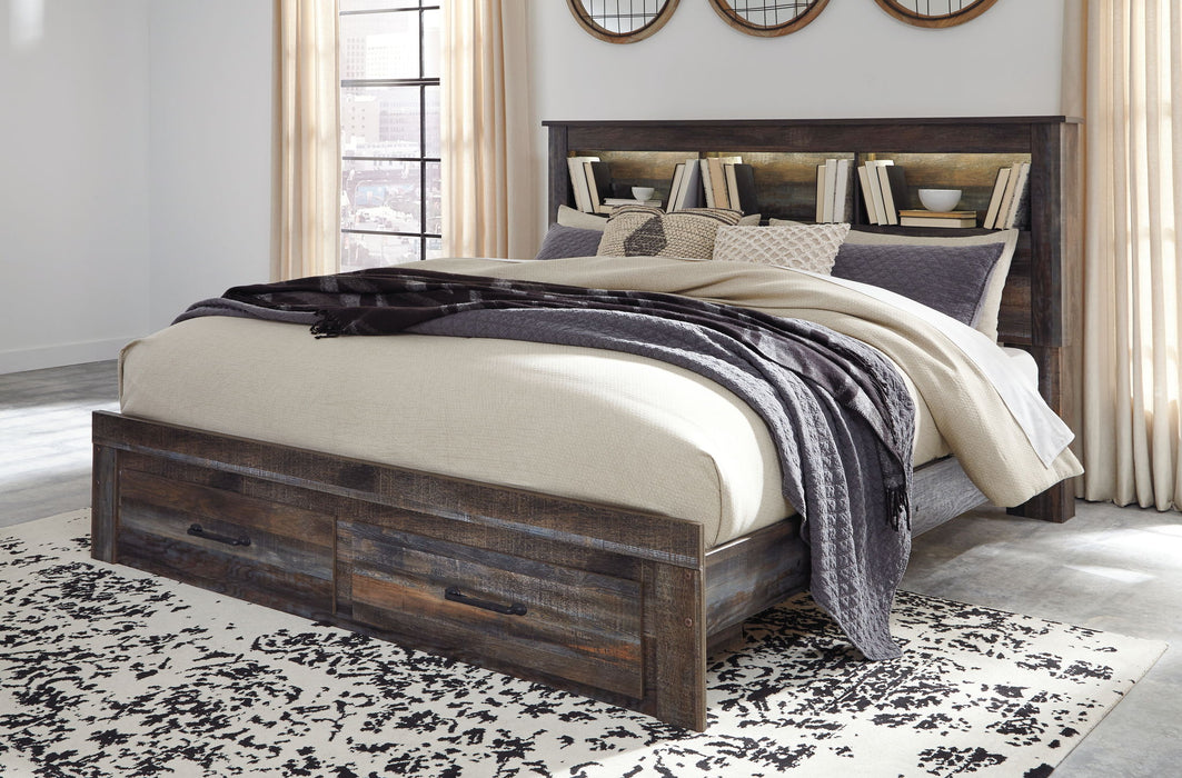Drystan - Panel Bookcase Bed Signature Design by Ashley®