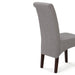 Avalon - Deluxe Parson, Dining Chair (Set of 2) Simpli-Home