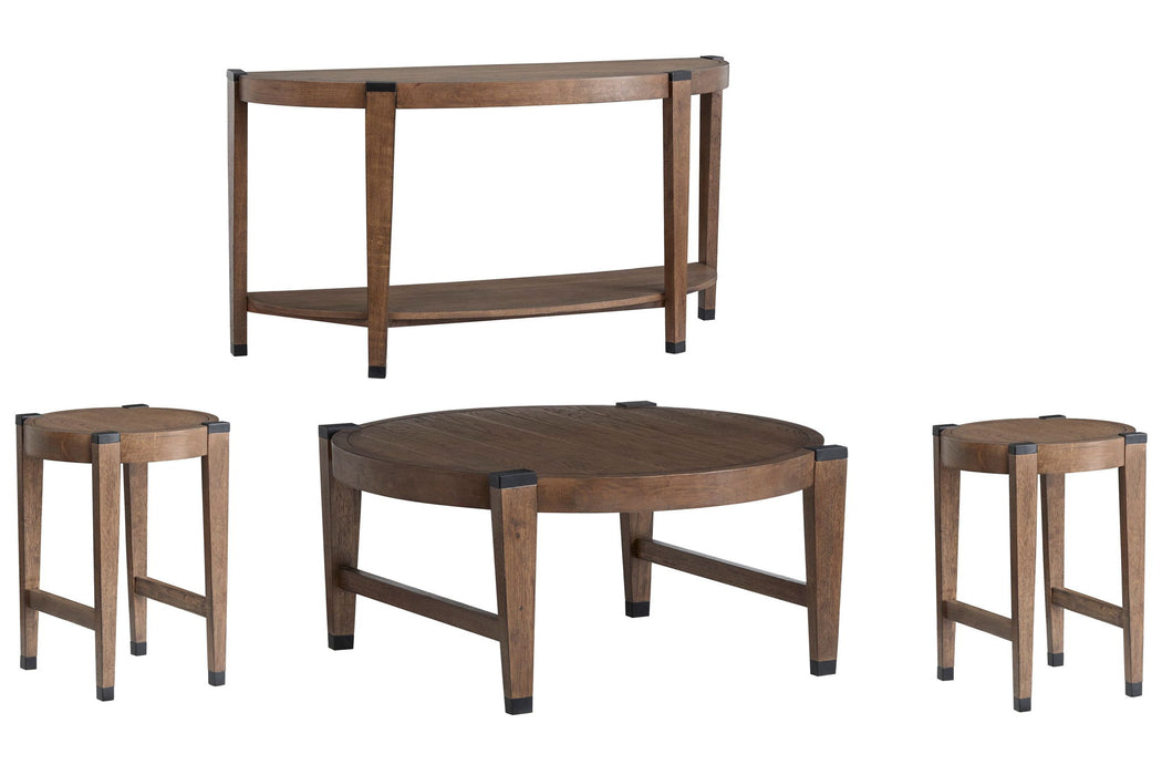 Kaysen - Round Cocktail Table Set Magnussen Furniture
