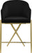 Xavier - Counter Stool with Gold Legs Meridian Furniture