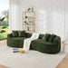 4 Seater Curved Cloud Sectional Sofa Home Essentials