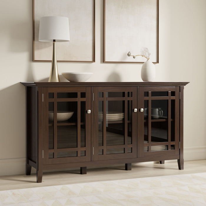 Bedford - Storage Cabinet With Adjustable Shelves - Brown Simpli-Home