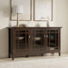 Bedford - Storage Cabinet With Adjustable Shelves - Brown Simpli-Home
