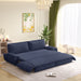 Queen Pull Out Sofa Bed, Convertible 3 In 1, Multi Functional - Blue Home Essentials