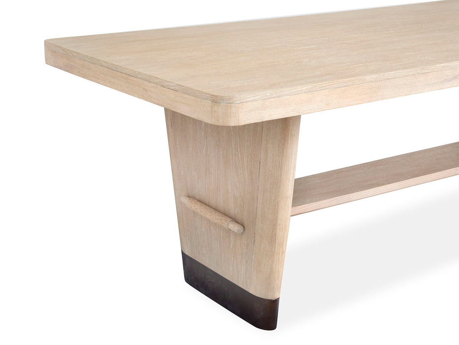 Sunset Cove - Trestle Dining Table - Sanibel Brown Magnussen Furniture