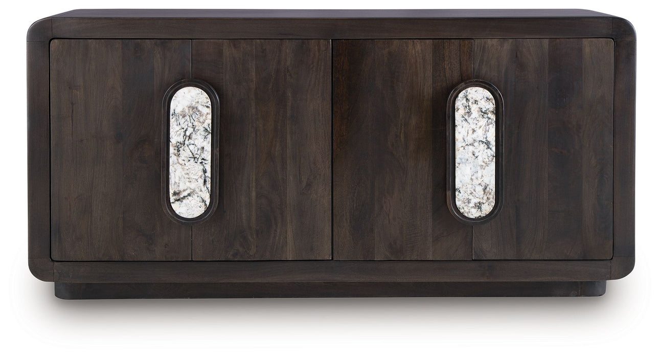 Elliston - Accent Cabinet - Espresso Brown