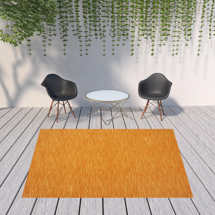 8' X 10' Non Skid Indoor / Outdoor Area Rug - Sunburst