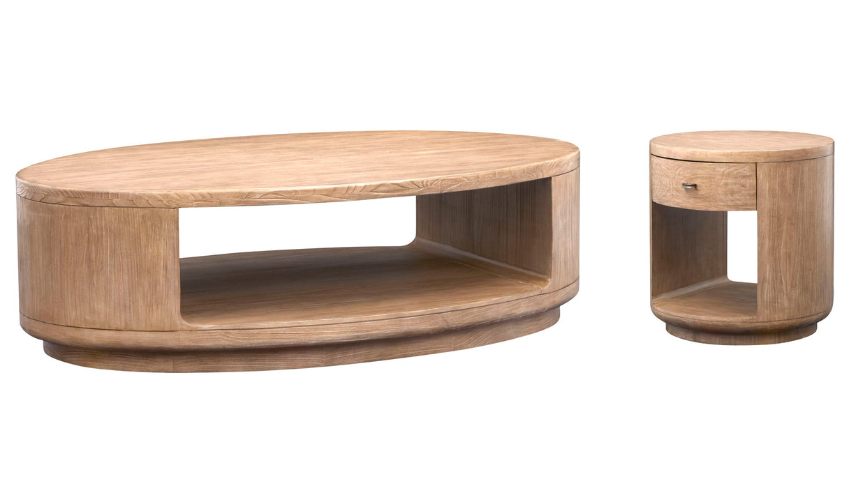 Sanford - Oval Cocktail Table Set Magnussen Furniture