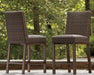 Paradise Trail - Barstool (Set of 2) - Medium Brown Signature Design by Ashley®