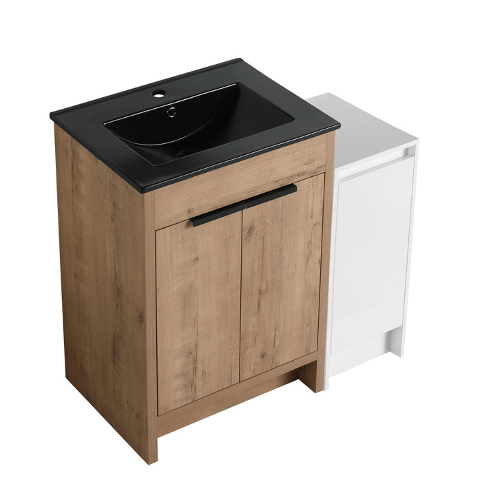 Freestanding Bathroom Vanity & Sink And Storage Cabinets, Soft Closing Doors Home Essentials