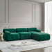 Modular Sectional Sofa, Button Tufted Design With Diy L-Shaped Layout, Reversible Ottoman Home Essentials