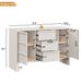 Sideboard Buffet Cabinet With Storage, 2 Doors 3 Drawers Home Essentials