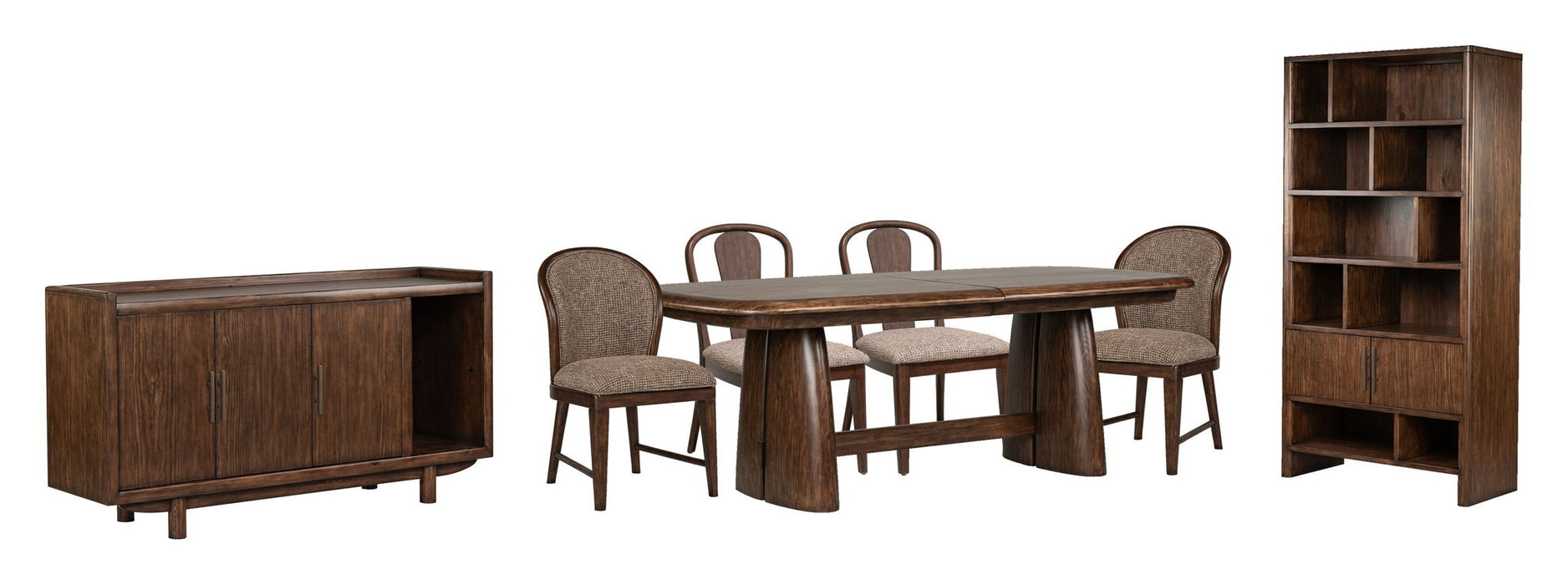 Belville - Extendable Trestle Dining Table Set Magnussen Furniture