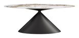 Armana - Dining Table - White / Brown Zuo Modern