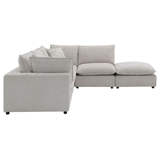 Marisa - Modular Ottoman - Beige Boucle ACME