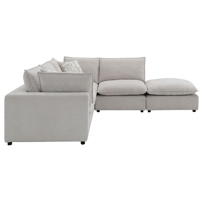 Marisa - Modular Ottoman - Beige Boucle ACME