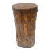 Tree Stump Side Table, Indoor / Outdoor Use - Antique Brown Noble House