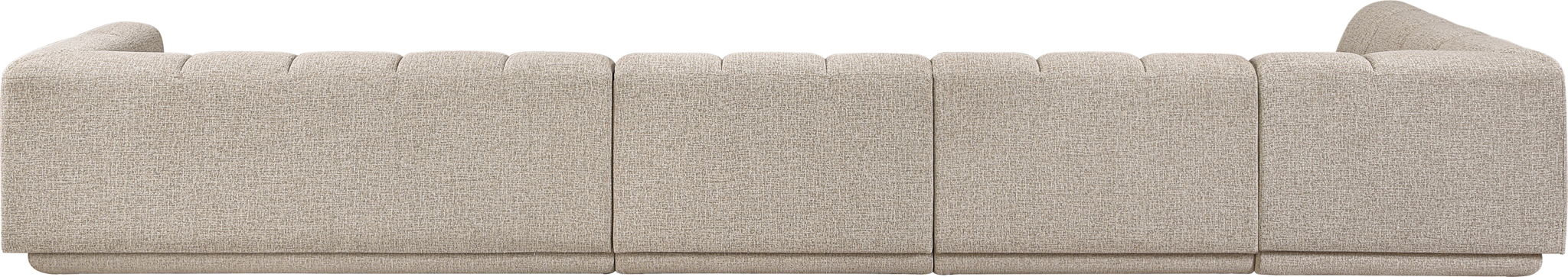 Modari - Sectional - Beige Meridian Furniture