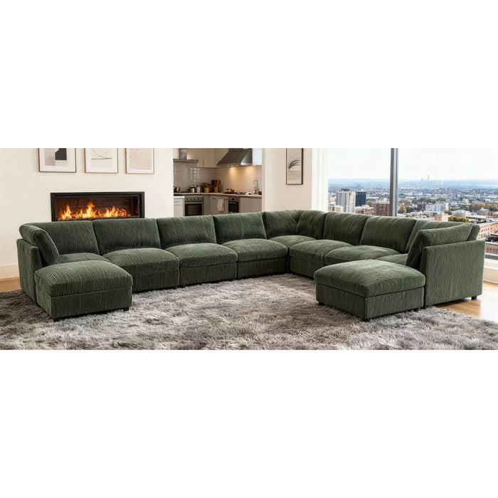 Modular Sectional With Custom Configuration Home Essentials