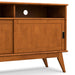 Draper - Handcrafted Mid Century Low TV Media Stand Simpli-Home