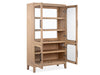 Somerset - Buffet Curio - Butternut and Omari Natural Magnussen Furniture