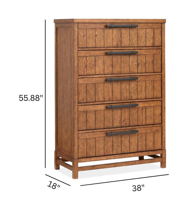 Conway - Drawer Chest - Honey Wheat Magnussen Furniture