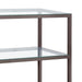 Weston - 2 Shelf Entryway Console Table - Black Furniture Max
