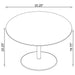 Turpin - Table With Round Top Furniture Max