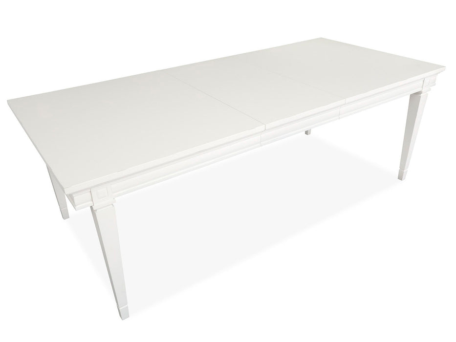 Willowbrook - Extendable Rectangular Dining Table - Egg Shell White Magnussen Furniture