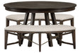 Westley Falls - 52" Round Dining Table Set Magnussen Furniture