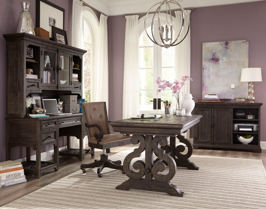 Bellamy - Fully Upholstered Desk Chair - Peppercorn Magnussen Furniture