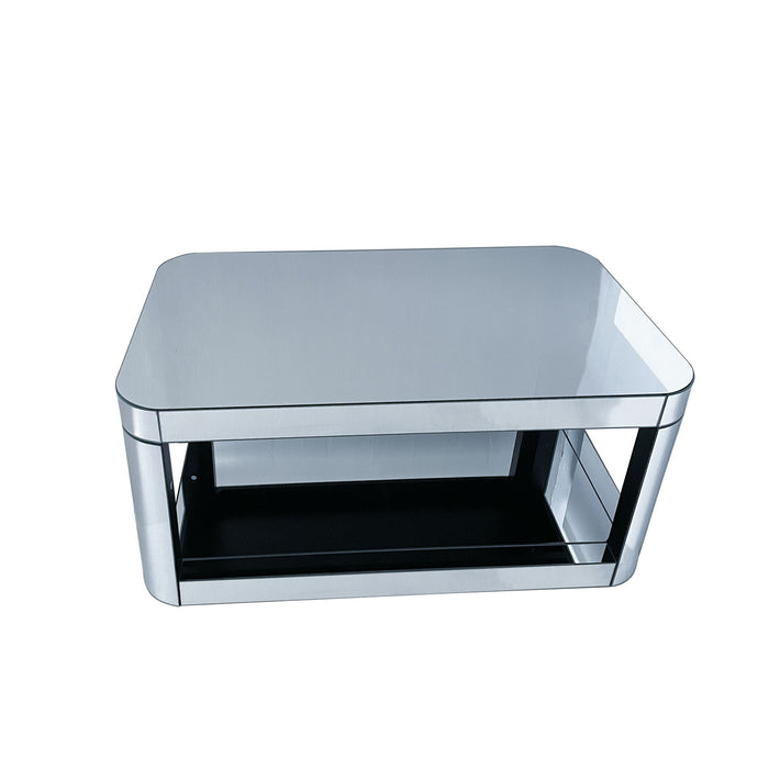 Coffee Table, Rectangular - Silver Home Essentials