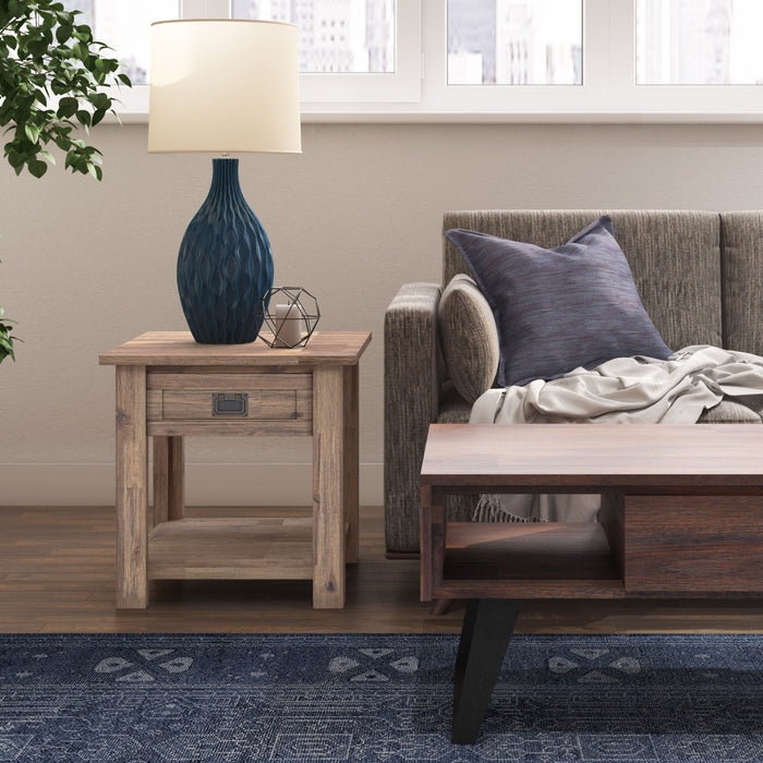 Monroe - Handcrafted Side Table Simpli-Home