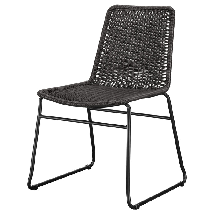 Dacy - Dining Side (Set of 2) And Sturdy Sled Base - Brown Furniture Max