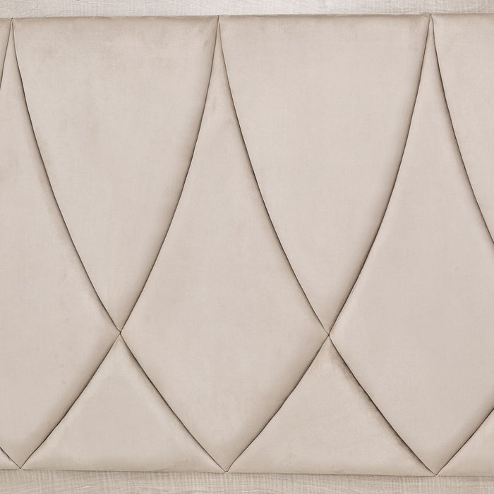 Marin - Panel Bed With Upholstery Frame