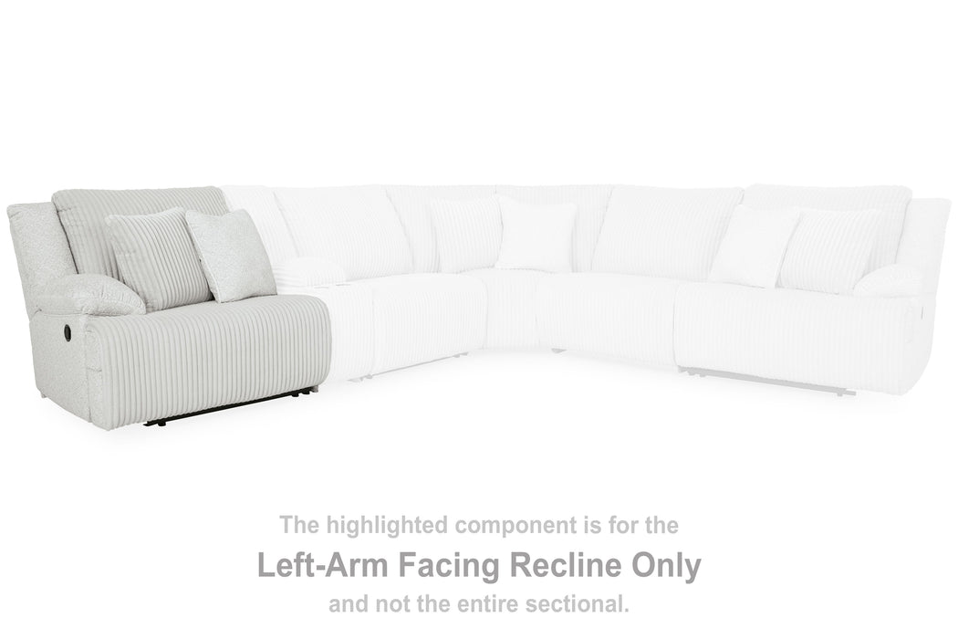 Top Tier - Alloy - Laf Zero Wall Recliner