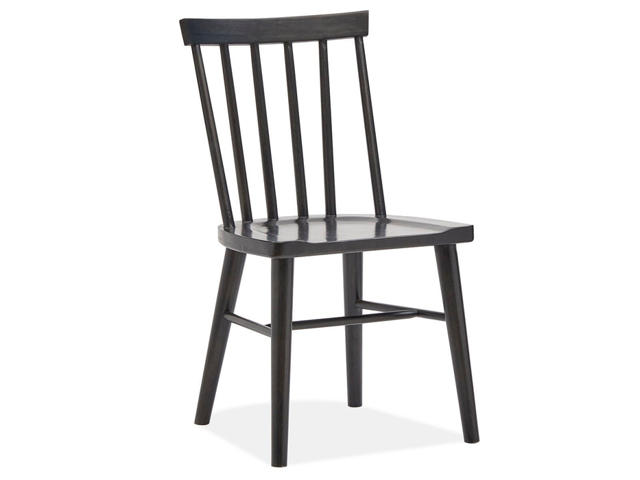 Lindon - Dark Dining Side Chair (Set of 2) - Dark Brown Magnussen Furniture